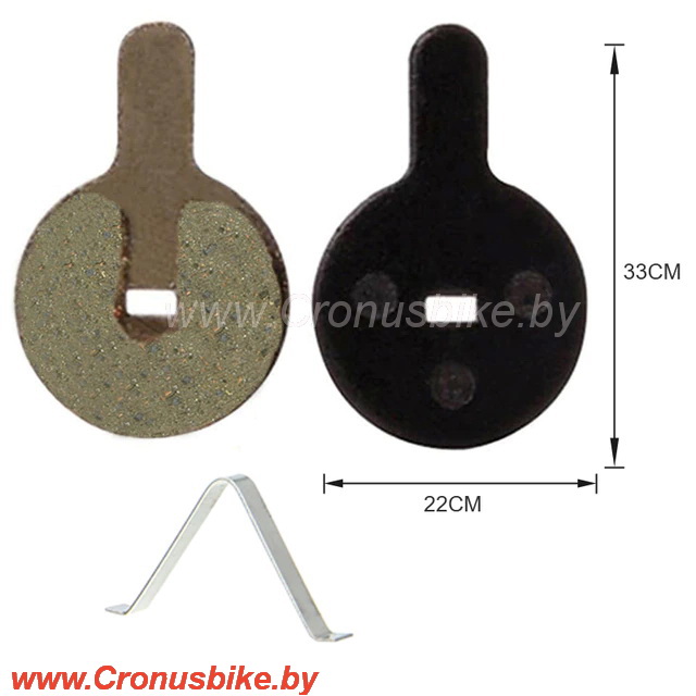 Запчасть Stels Колодки тормозные BQ-05 для дисковых тормозов