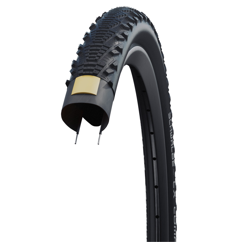 Запчасть Schwalbe Вело покрышка 700x38C (40-622) 28х1,5  Schwalbe CX COMP K-GUARD Reifen